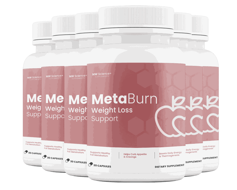 MetaBurn capsules bundle for weight loss, metabolism and energy support