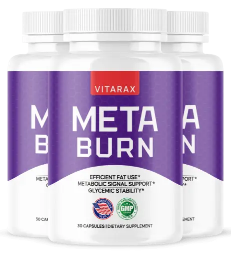 MetaBurn capsule bottles for daily metabolic balance